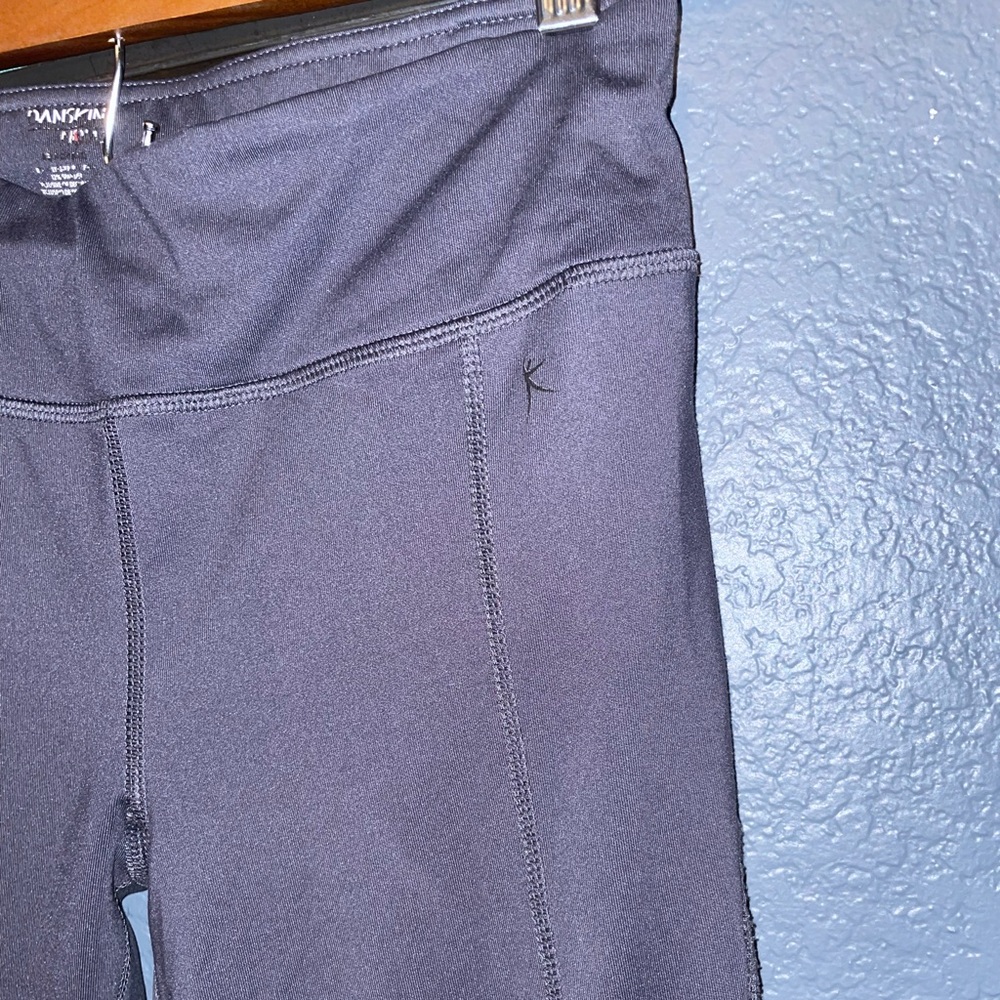 DANSKIN Women's Athletic Yoga Workout Pants Elastic Waist Grey Size X-Small - Picture 5 of 15